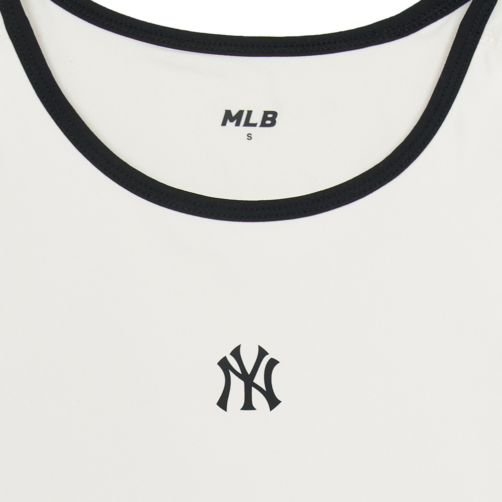MLB 抗UV防曬涼感女版運動背心 紐約洋基隊 (3FTKB0153-50IVS)