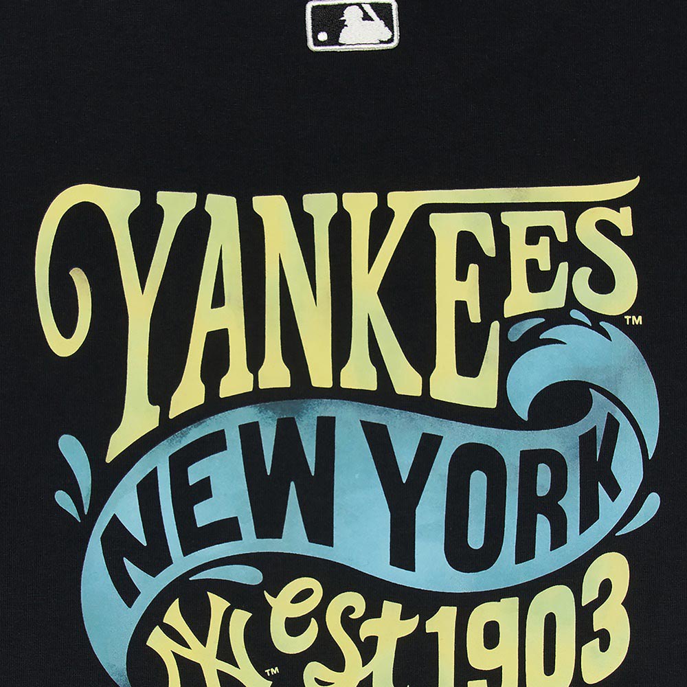 MLB 抗UV女版短袖T恤 Summer Graphics系列  紐約洋基隊 (3FTSX0253-50BKS)