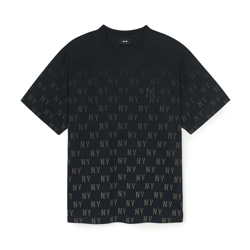 MLB 短袖T恤 Monogram系列 紐約洋基隊 (3ATSM2053-50BKS)