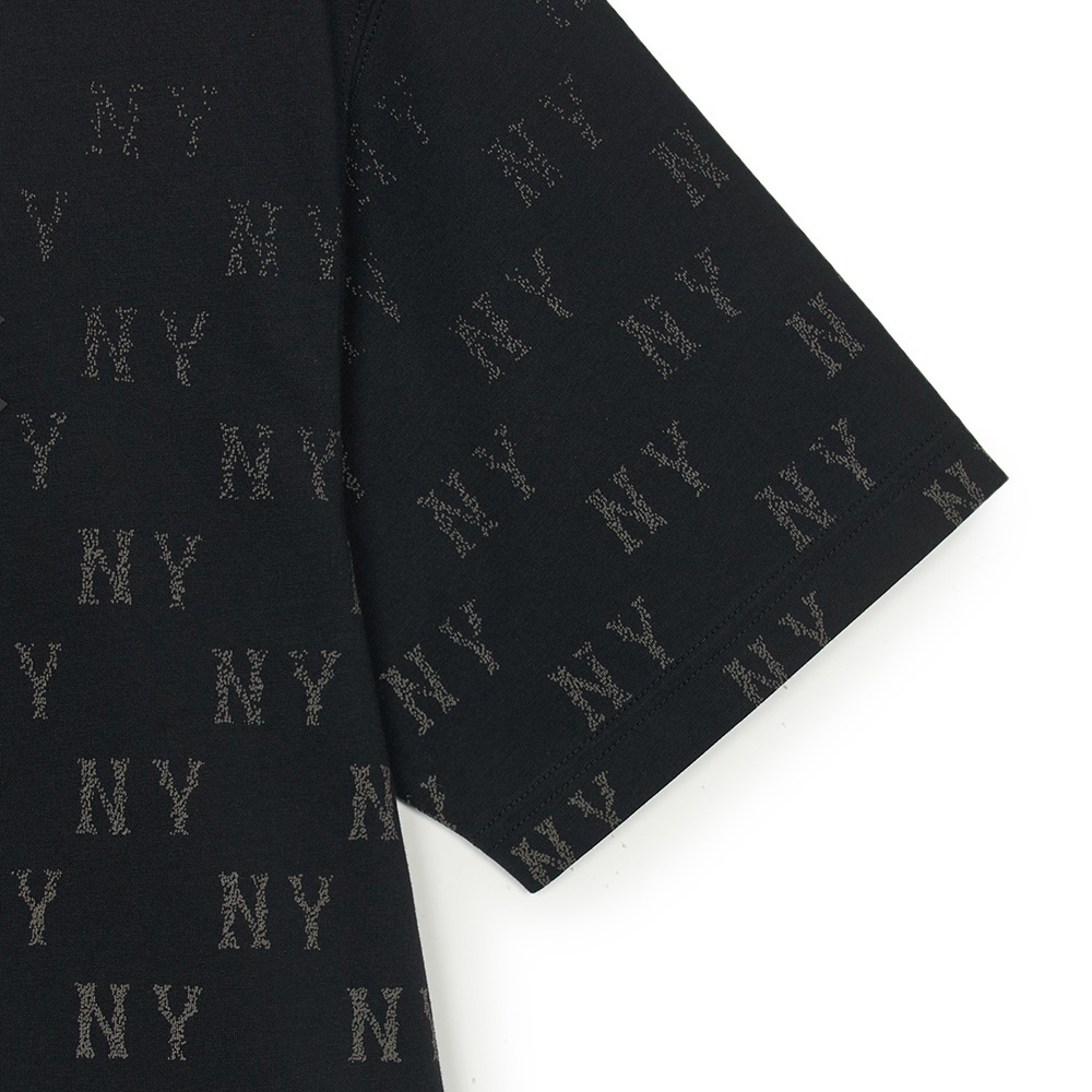 MLB 短袖T恤 Monogram系列 紐約洋基隊 (3ATSM2053-50BKS)