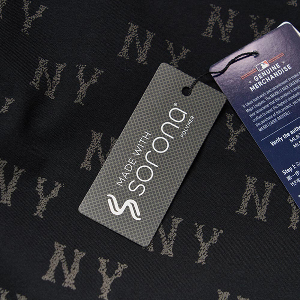 MLB 短袖T恤 Monogram系列 紐約洋基隊 (3ATSM2053-50BKS)