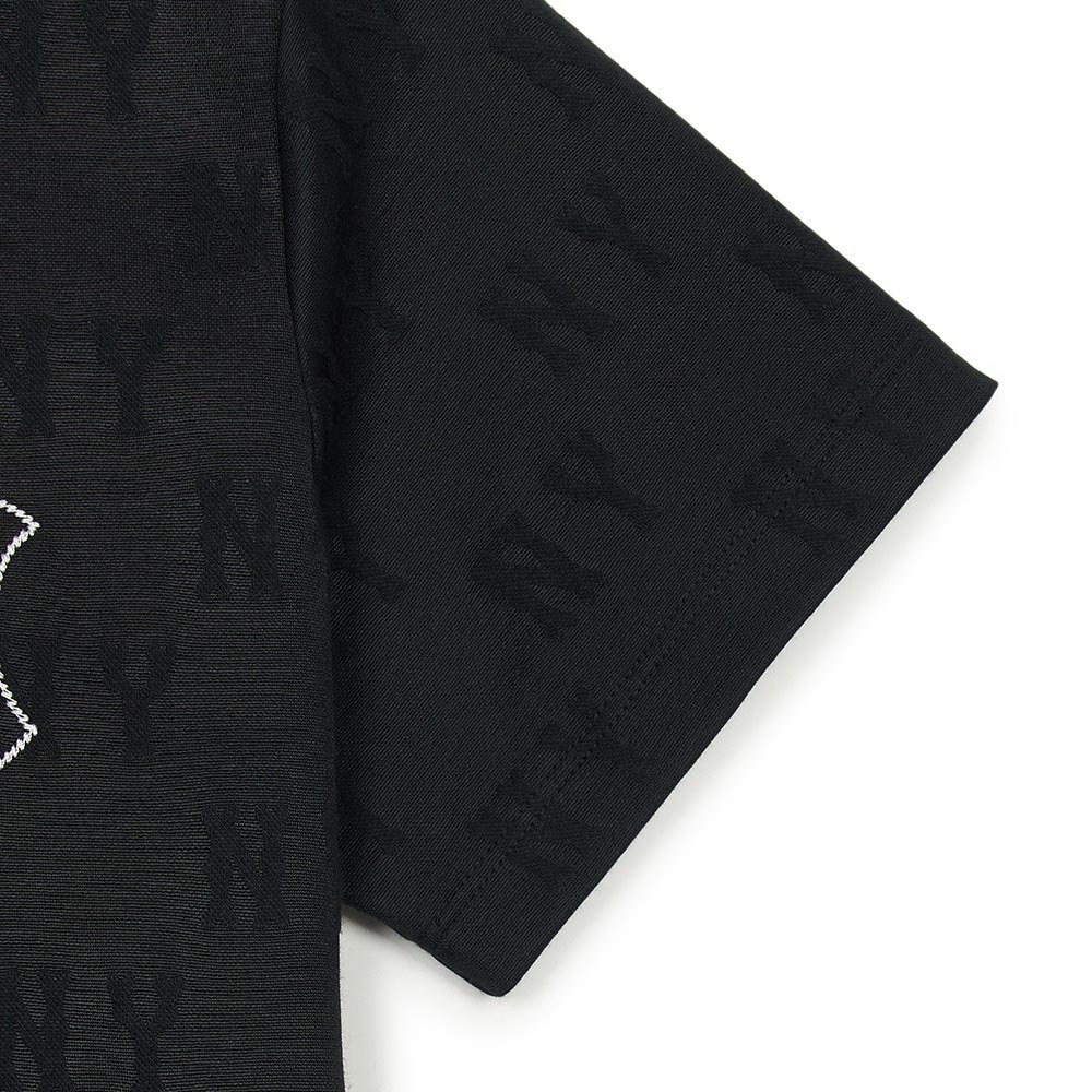 MLB 女版短袖T恤 Monogram系列 紐約洋基隊 (3FTSM0153-50BKS)