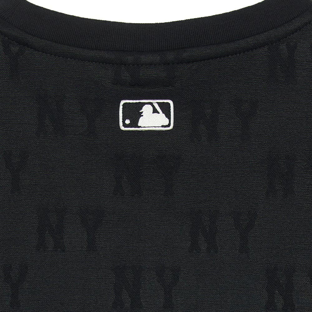 MLB 女版短袖T恤 Monogram系列 紐約洋基隊 (3FTSM0153-50BKS)