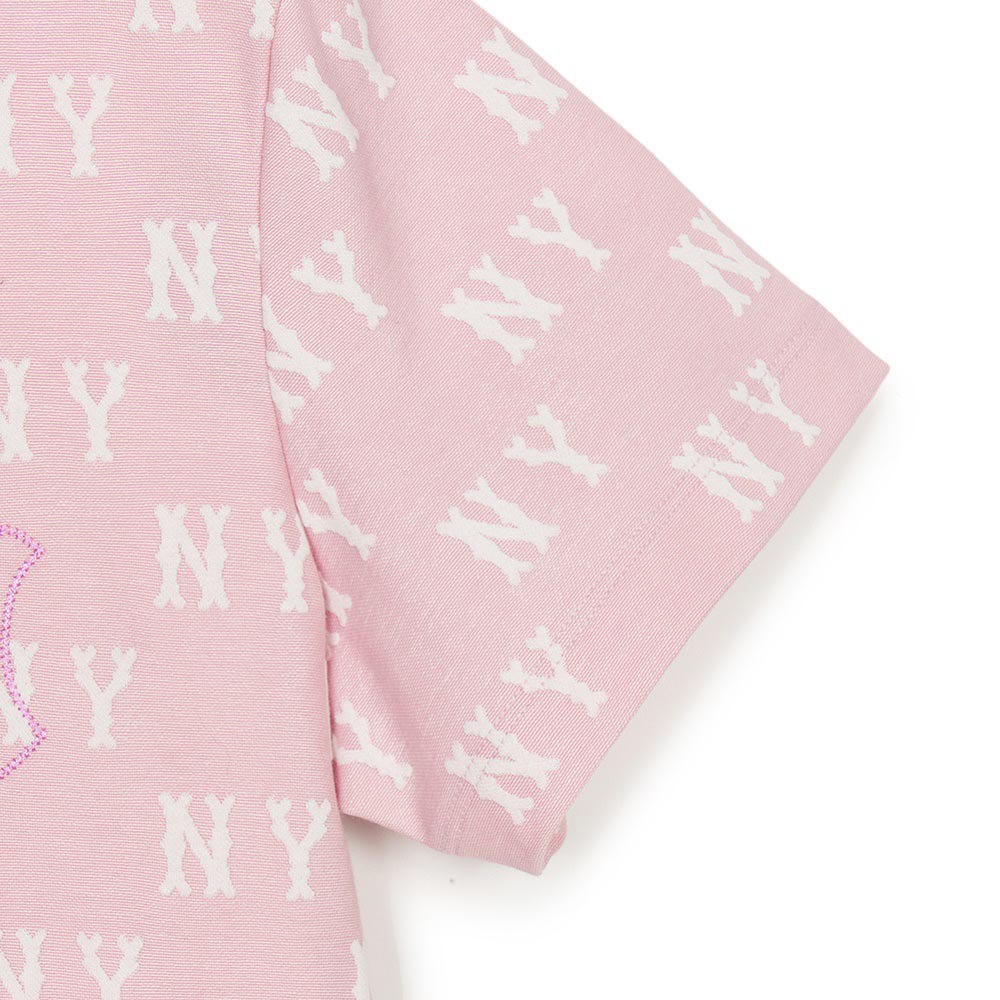 MLB 女版短袖T恤 Monogram系列 紐約洋基隊 (3FTSM0153-50PKM)