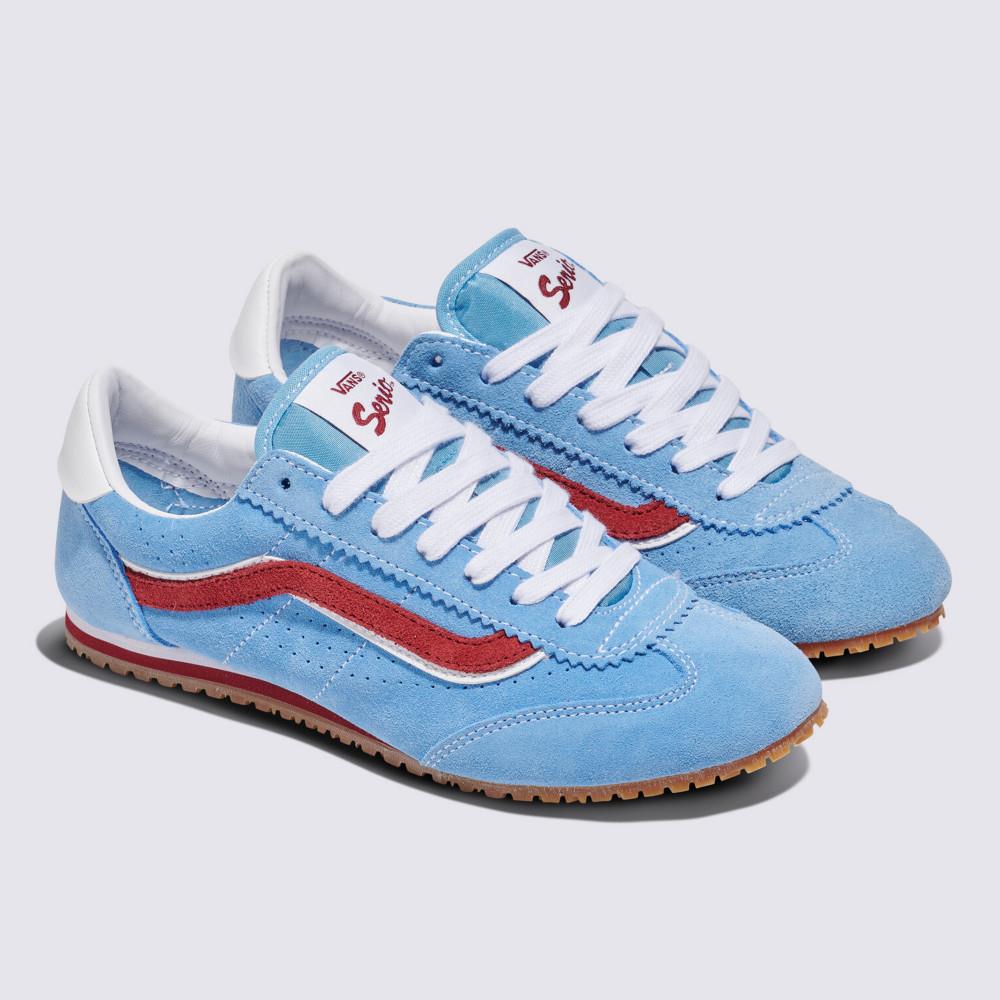 Vans Super Lowpro 男女款藍色滑板鞋