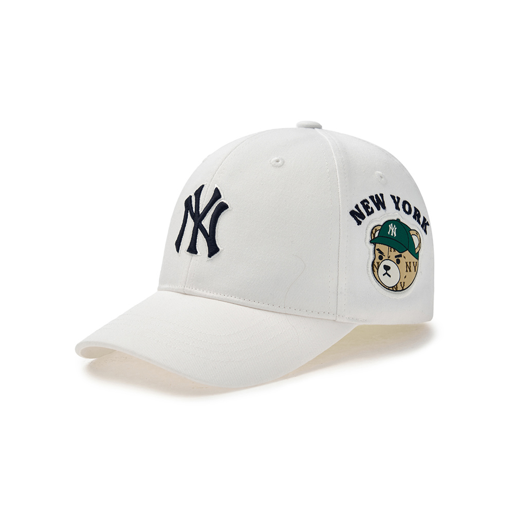 MLB KIDS 可調式棒球帽 童帽 Mega Bear系列 紐約洋基隊 (7ACPC025N-50CRS)