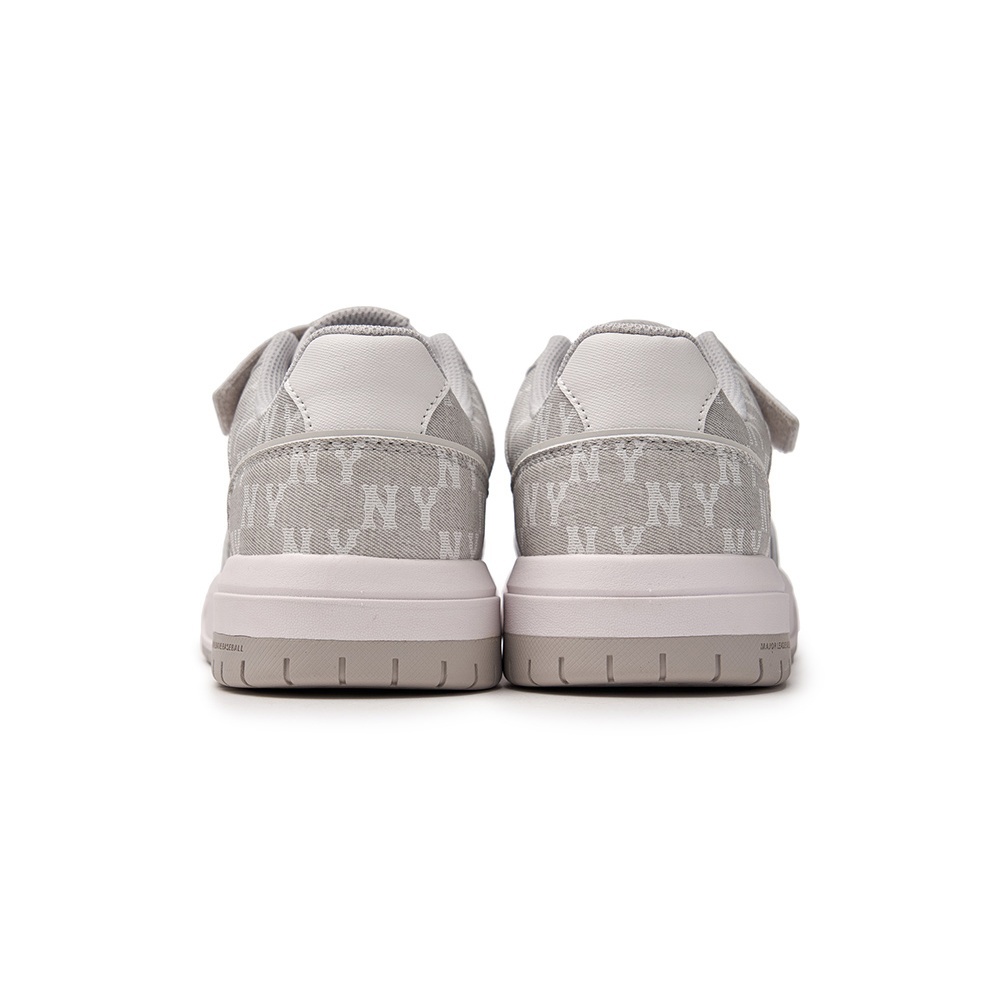 MLB KIDS 牛仔丹寧Monogram老爹鞋 學長鞋 童鞋 Chunky Liner 紐約洋基隊 (7ASXLM15N-50GRS)