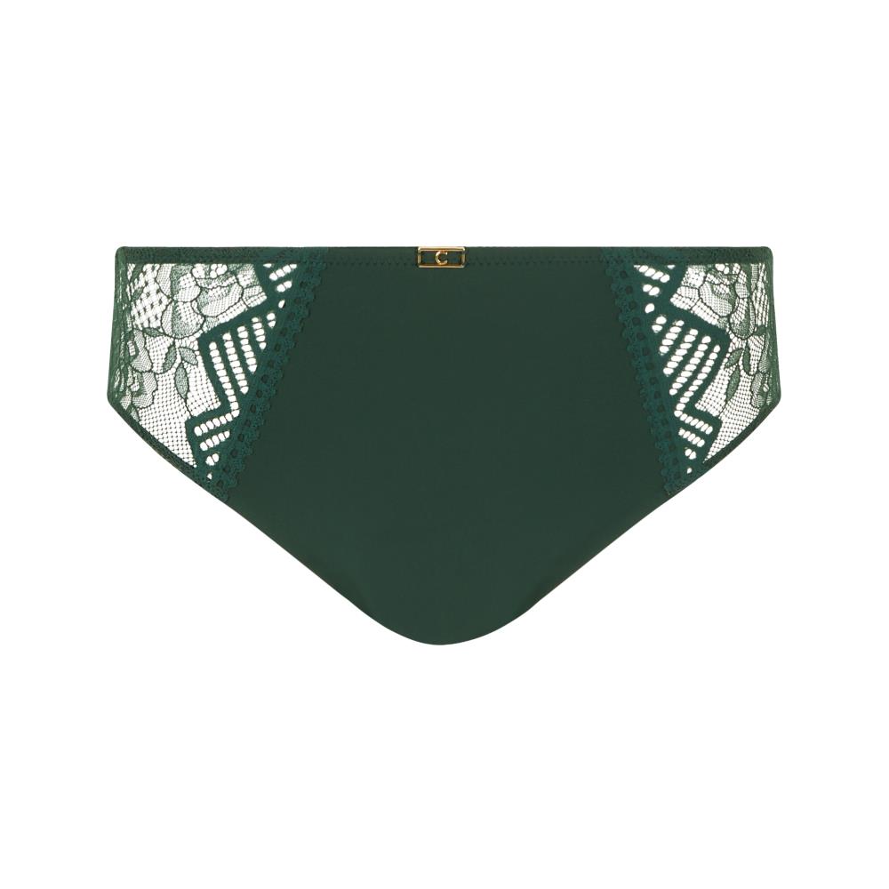 網路獨賣【Chantelle】三角內褲>XS-M>松柏綠(13XC5_00R)【Origins】