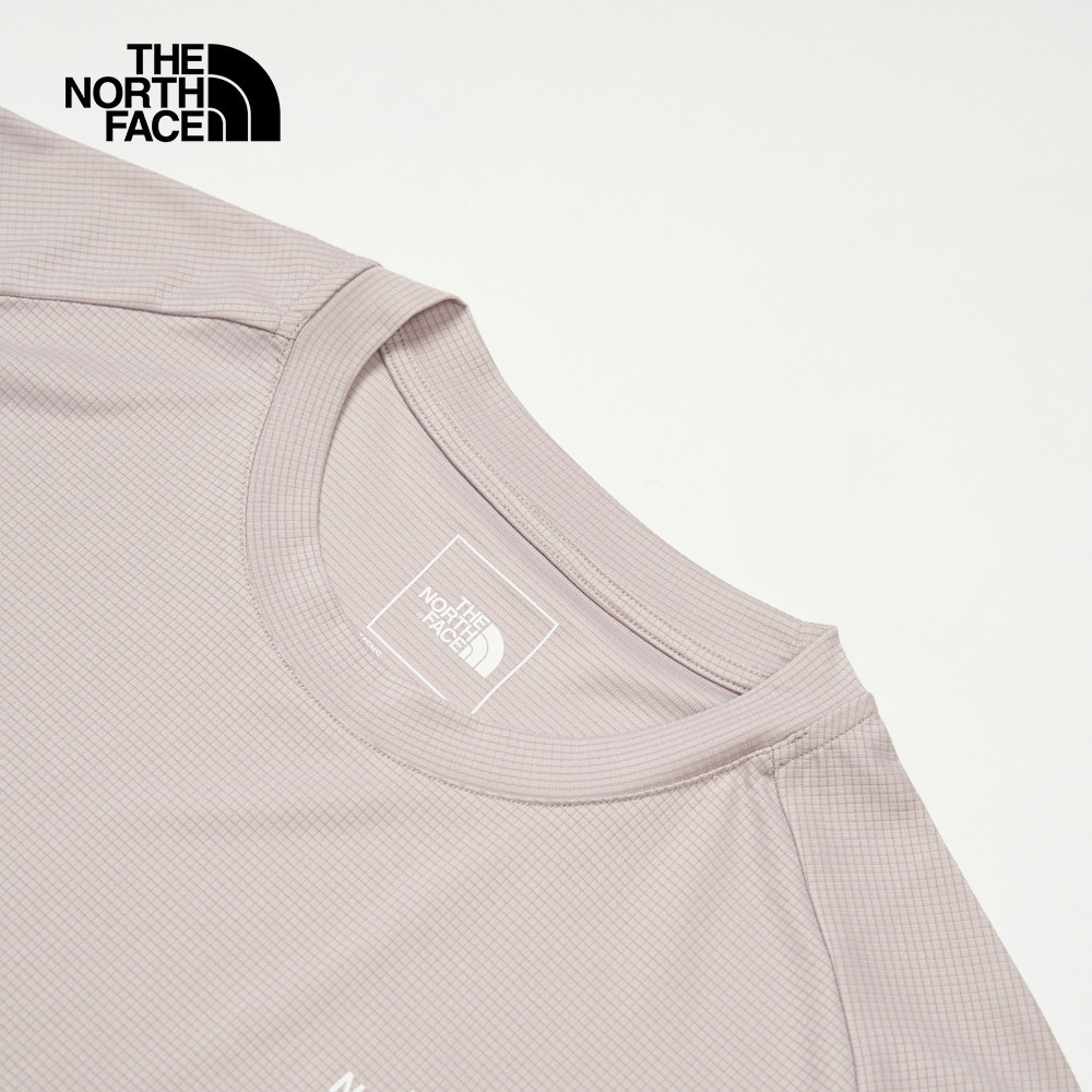 The North Face北面男款灰色UPF防曬短袖T恤｜83TO1OA