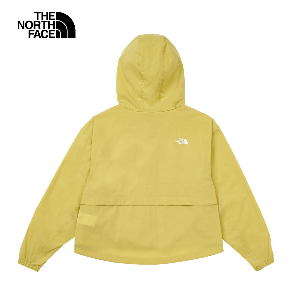 The North Face北面女款卡其色DWR防潑水防風外套｜8C120UO