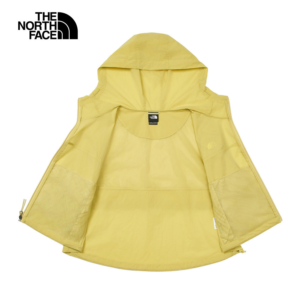 The North Face北面女款卡其色DWR防潑水防風外套｜8C120UO