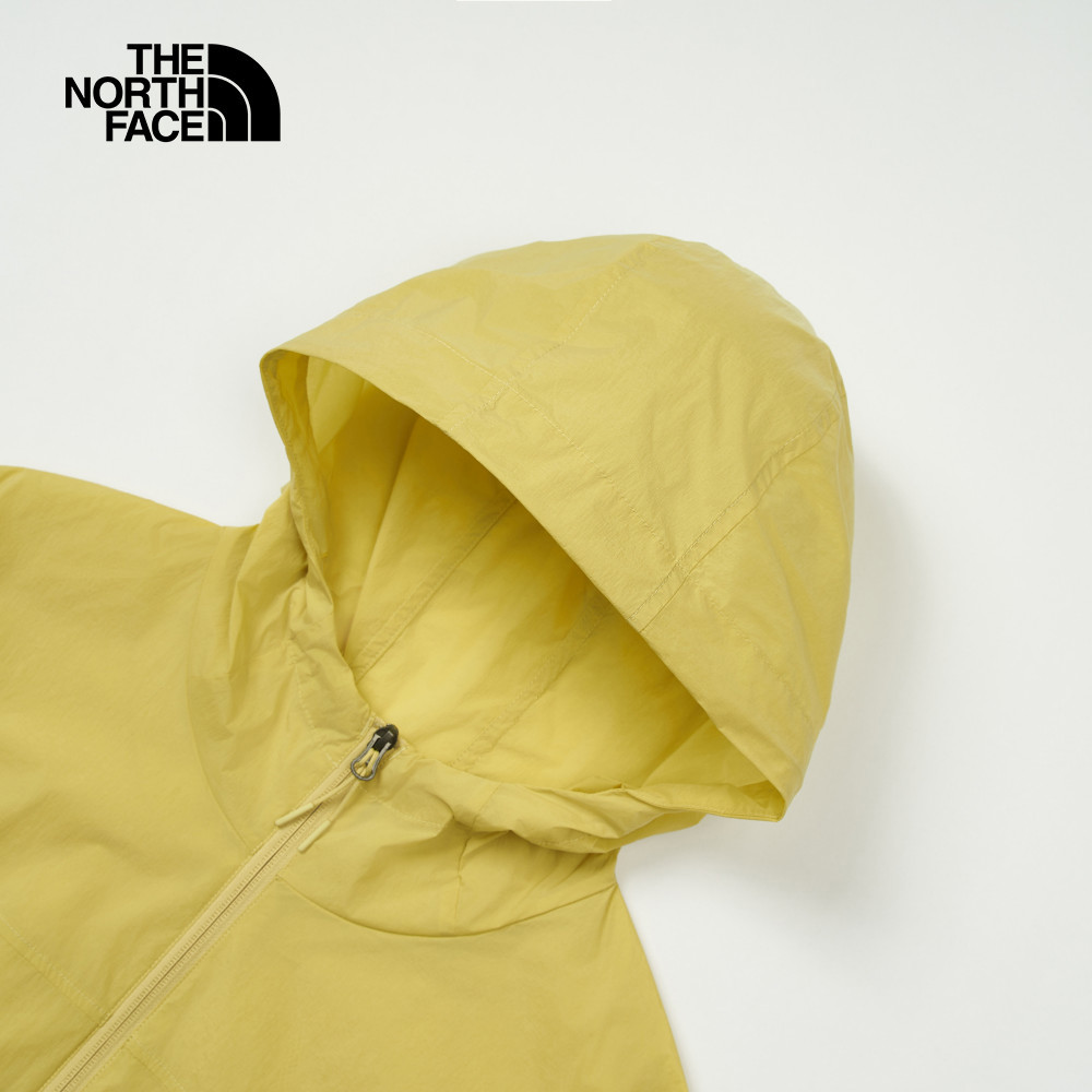 The North Face北面女款卡其色DWR防潑水防風外套｜8C120UO
