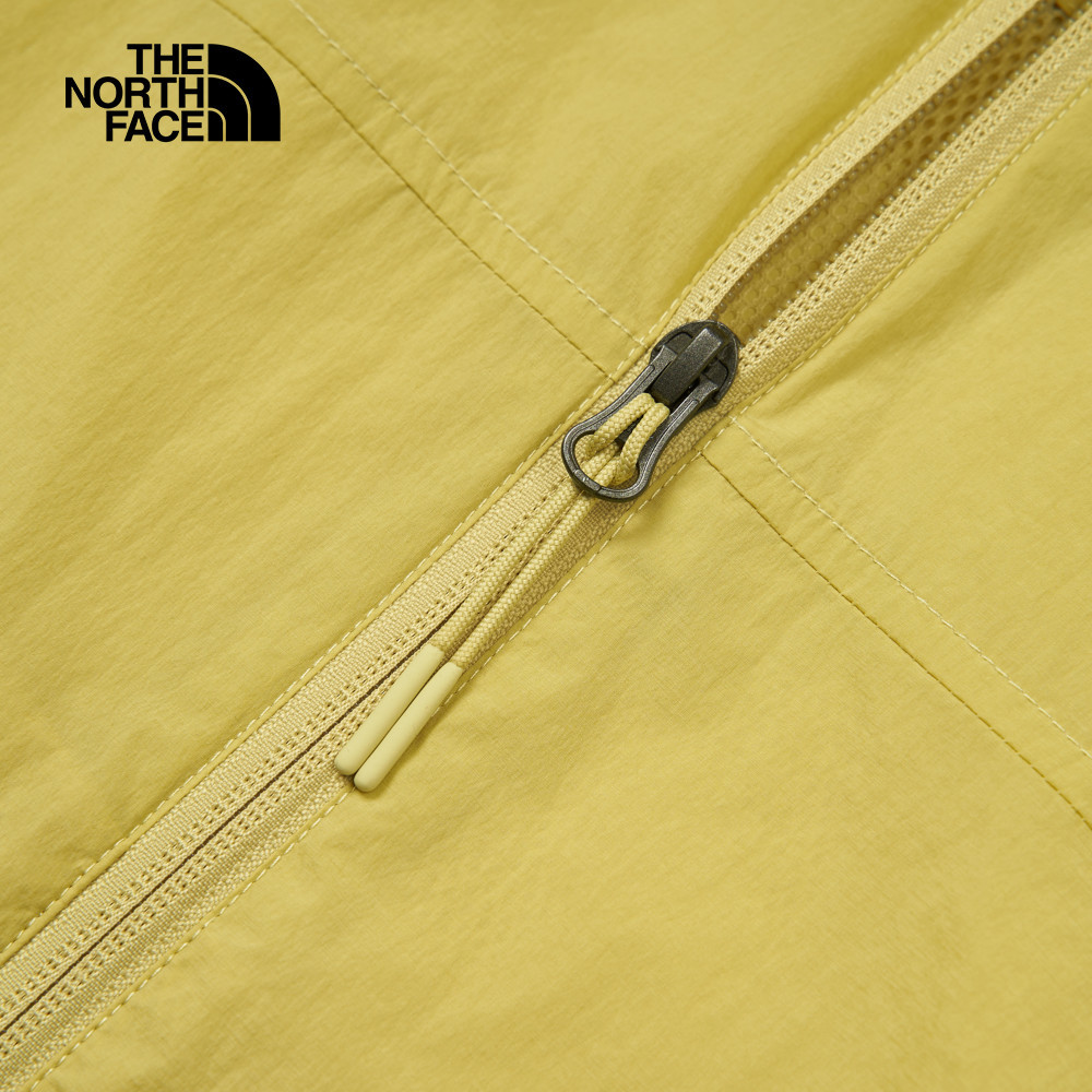 The North Face北面女款卡其色DWR防潑水防風外套｜8C120UO