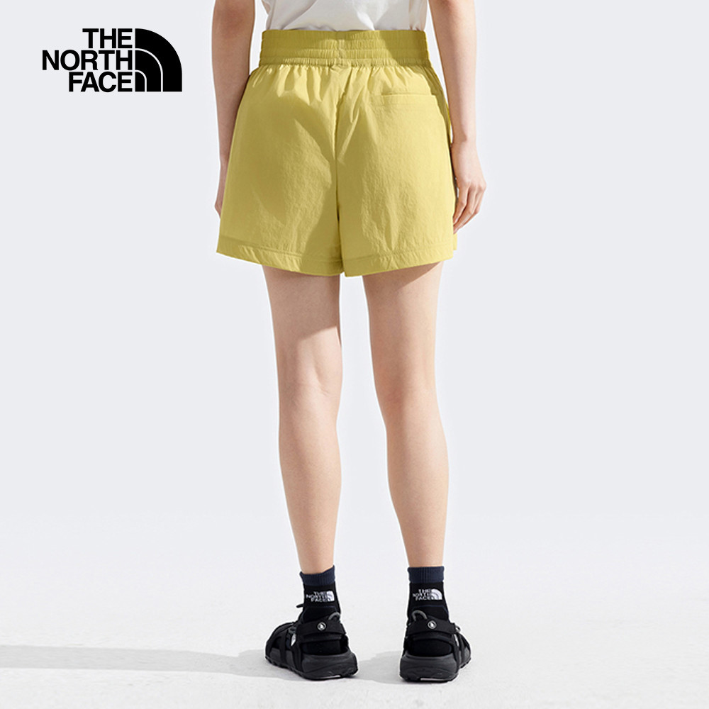 The North Face北面女款卡其色DWR防潑水短褲｜8C5A0UO