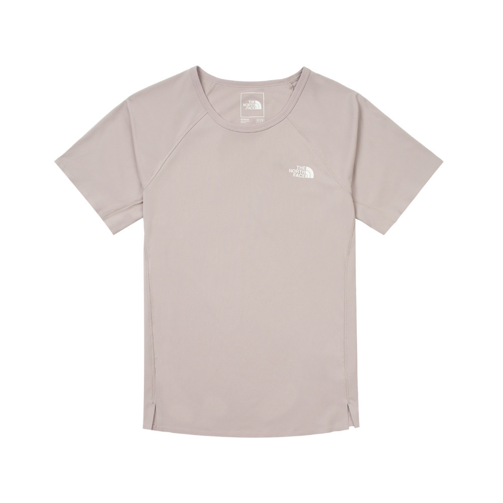 The North Face北面女款灰色UPF防曬短袖T恤｜8CYY1OA
