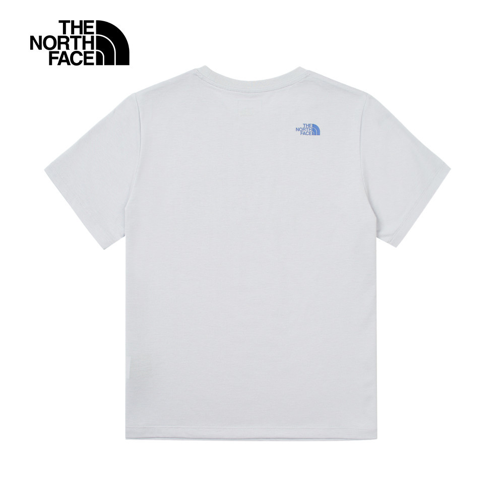 The North Face北面女款灰色吸濕排汗短袖T恤｜8D7P0TI