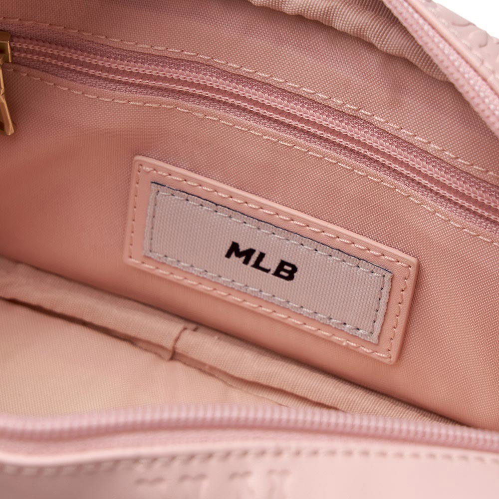 MLB KIDS 相機包 斜背包 兒童包包 Monogram系列 紐約洋基隊 (7ACRMD55N-50PKM)