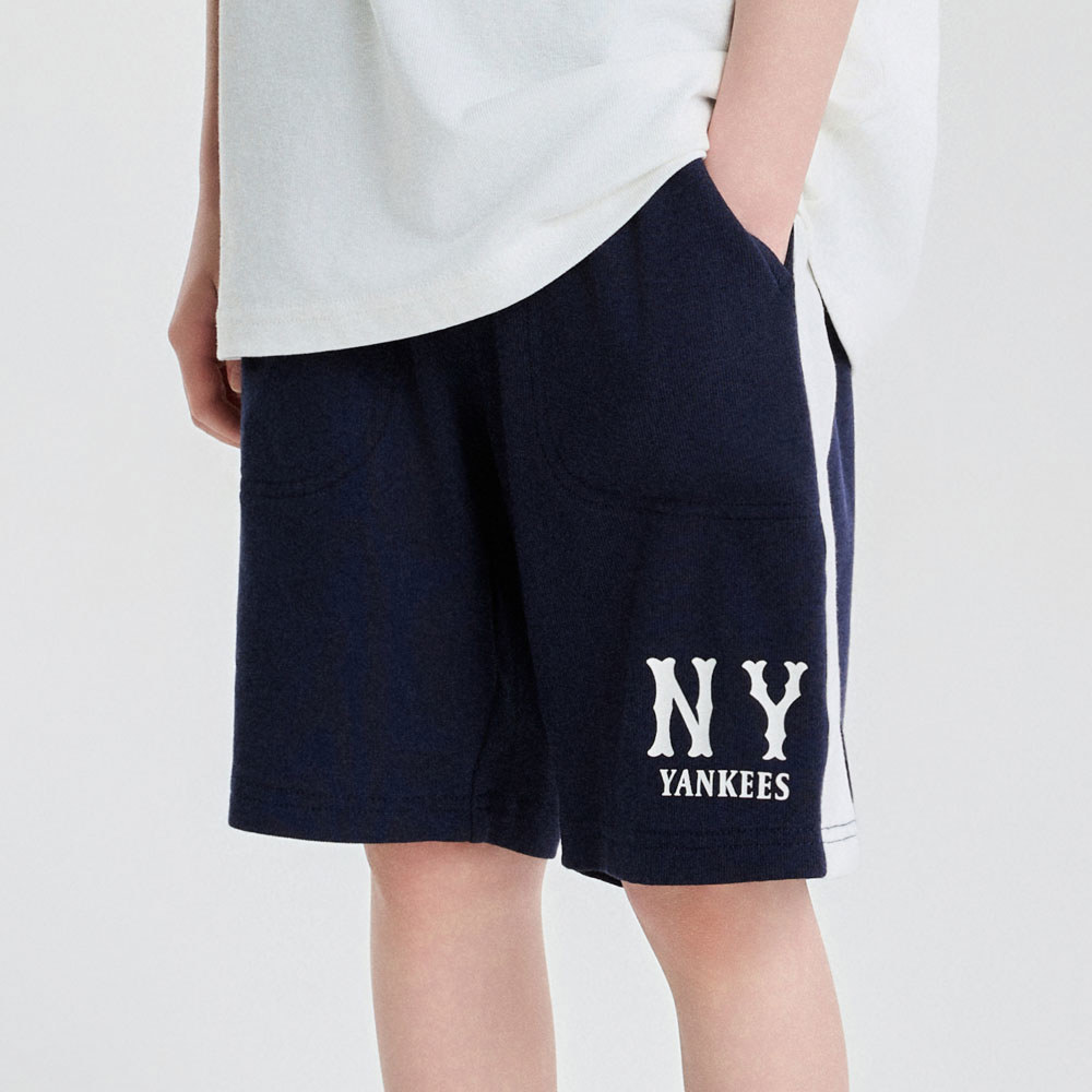 MLB KIDS 運動短褲 童裝 Varsity系列 紐約洋基隊 (7ASPV0253-50NYS)