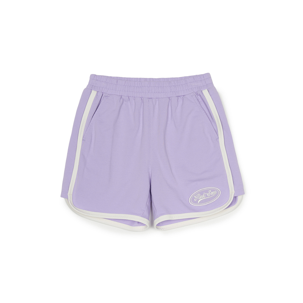 MLB KIDS 女版運動短褲 童裝 Varsity系列 波士頓紅襪隊 (7FSPV0153-43LDL)