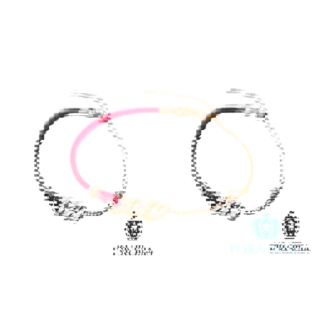 【Porabella】925純銀開運紅繩鋯石手鍊 好運轉運紅色手繩 幸運姻緣紅繩 好人緣細紅繩手鍊 Bracelets-廠商直送