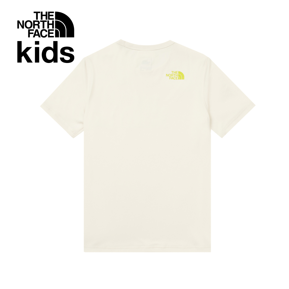 【10/27 12點限時搶購】The North Face北面兒童白色UPF防曬短袖T恤｜87ZDC42