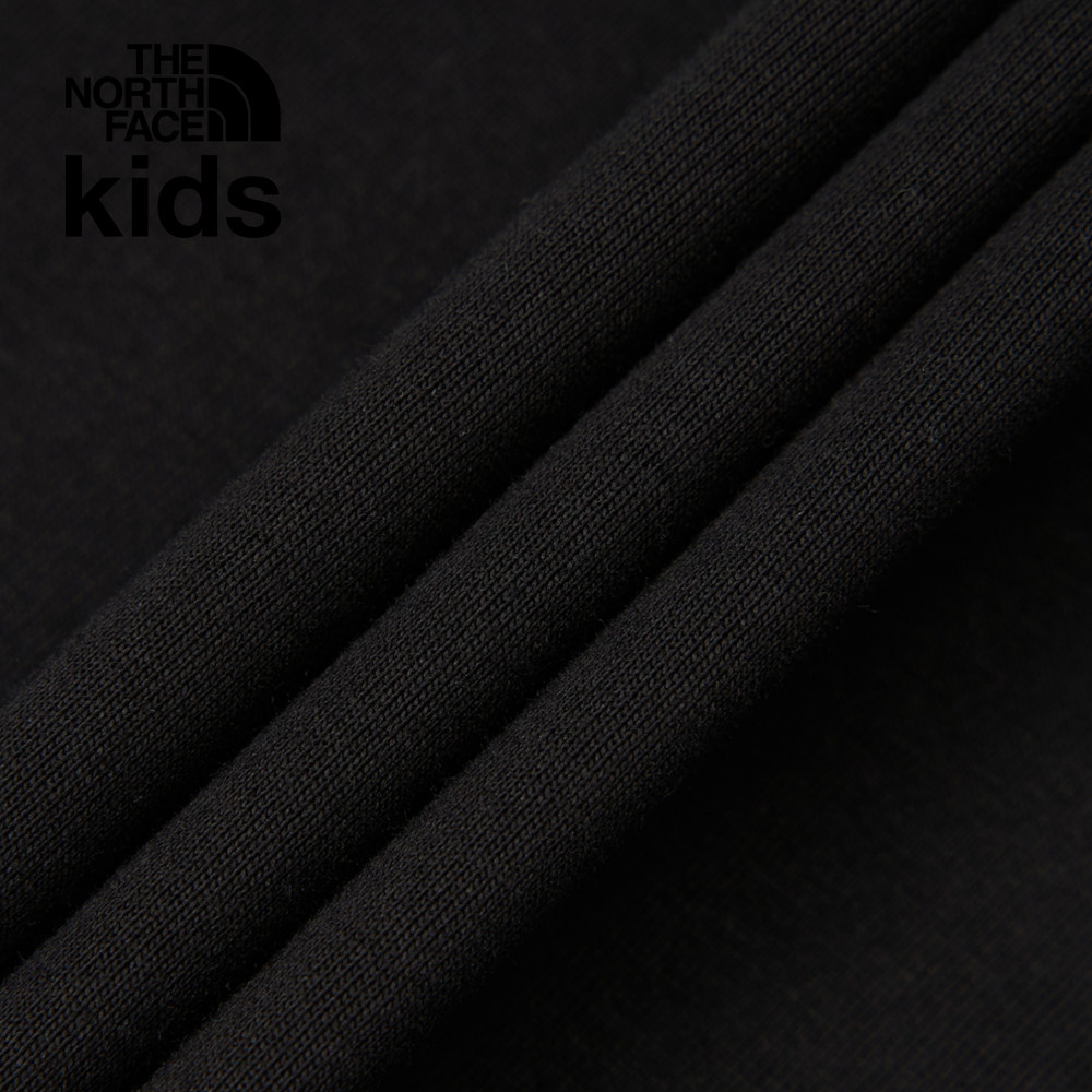 The North Face北面兒童黑色吸濕排汗短袖T恤｜8DCVJK3