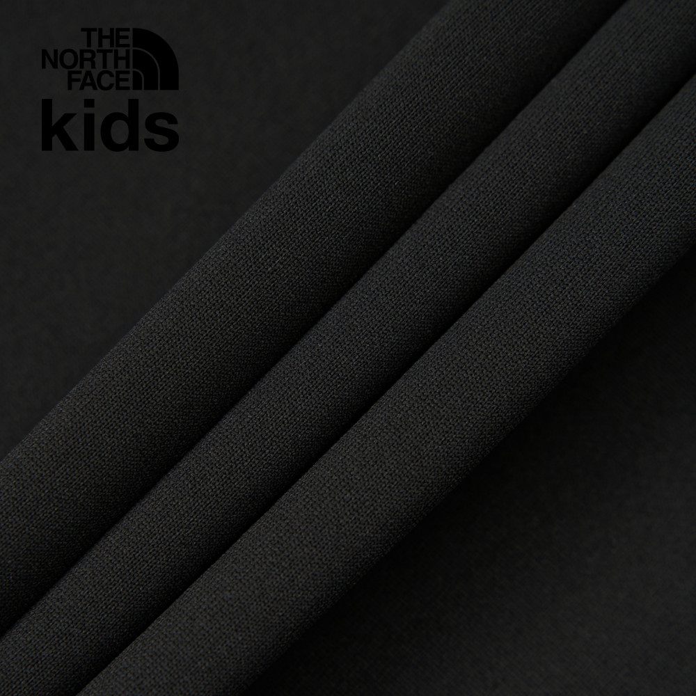 The North Face北面兒童黑色吸濕排汗短袖T恤｜8DD1JK3