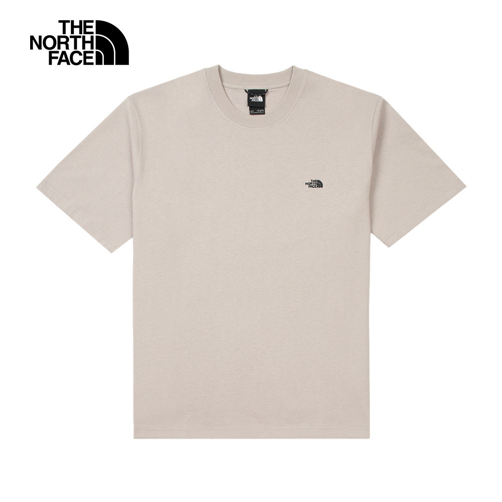 UE男款灰色純棉大尺寸印花短袖T恤｜8C6R1OA