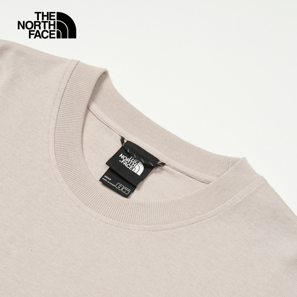 UE男款灰色純棉大尺寸印花短袖T恤｜8C6R1OA