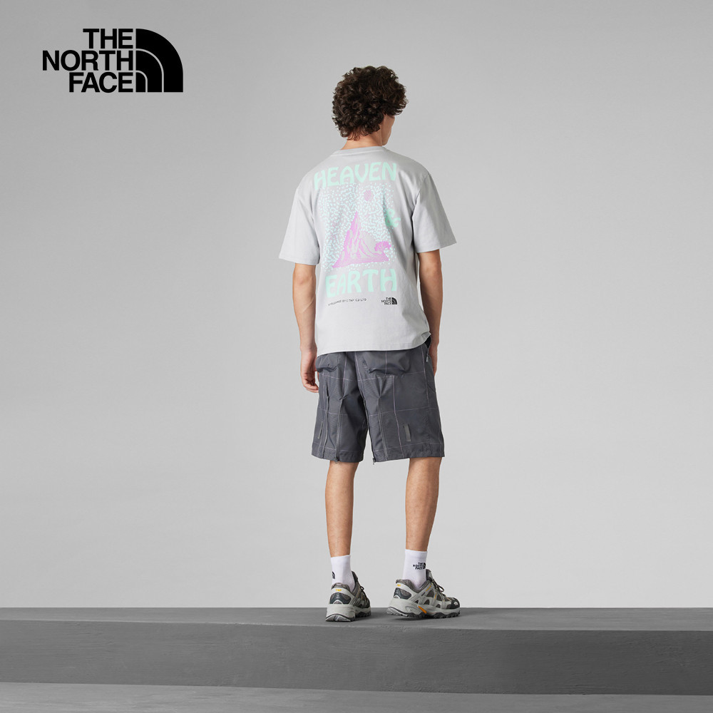 UE男款灰色純棉短袖T恤｜8CKKA0M