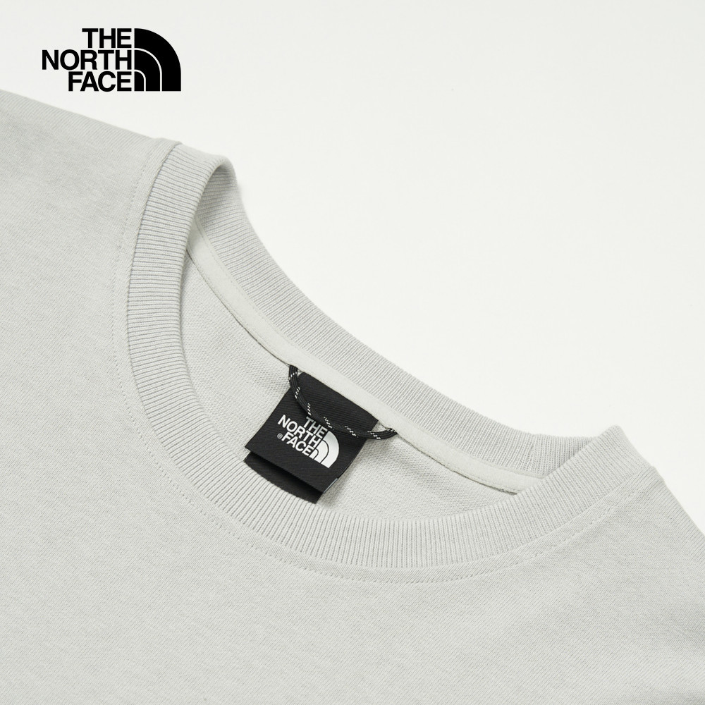 UE男款灰色純棉短袖T恤｜8CKKA0M