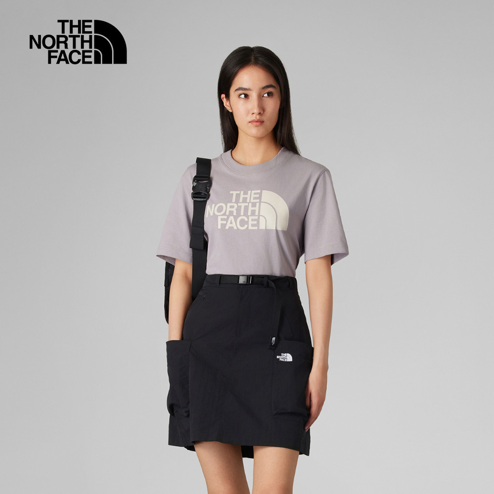 UE女款灰色純棉短袖T恤｜8CMH8OO