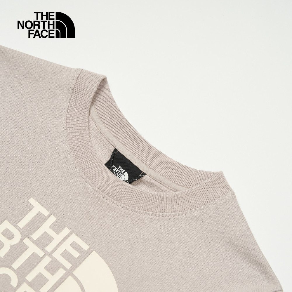 UE女款灰色純棉短袖T恤｜8CMH8OO