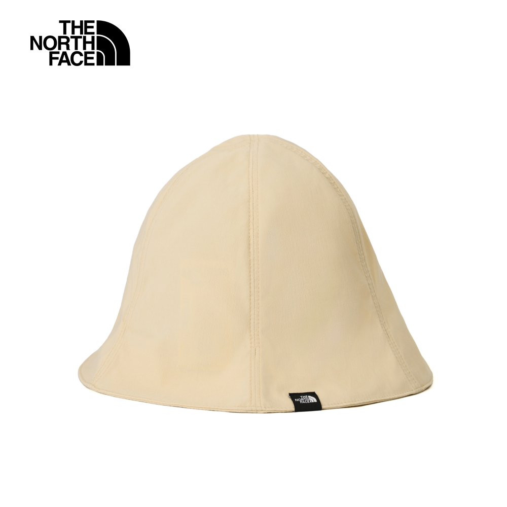 The North Face北面男女款米色舒適彈力漁夫帽｜8DJY3X4