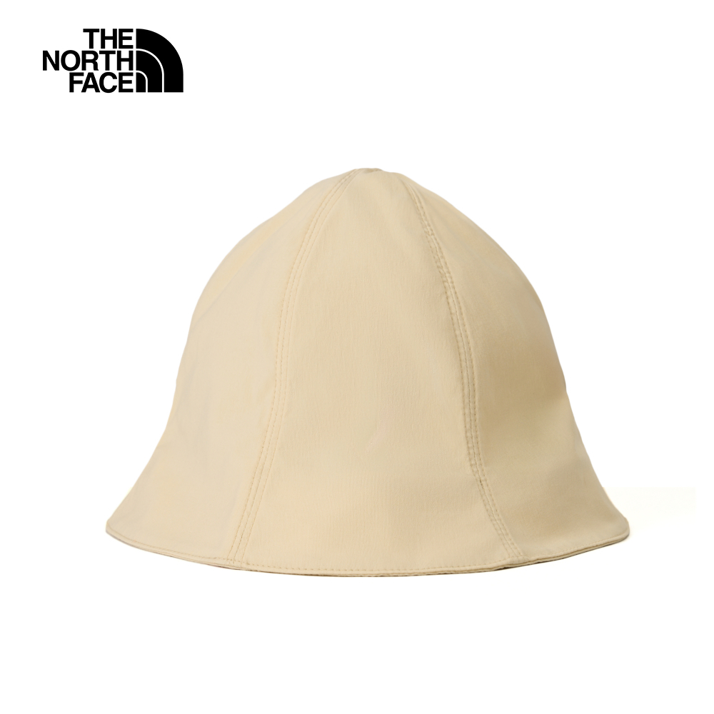 The North Face北面男女款米色舒適彈力漁夫帽｜8DJY3X4