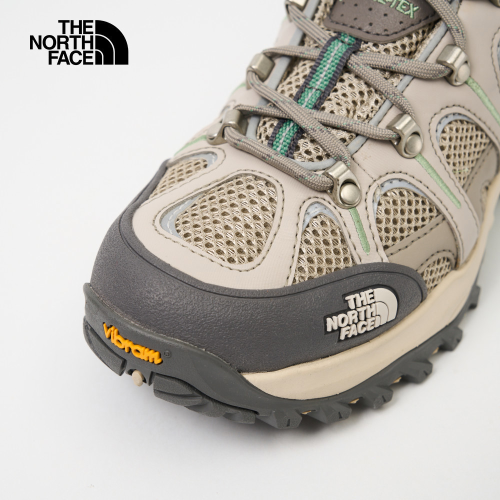 【10/25 12點週末限定】The North Face北面男女款灰色Gore-Tex防水透氣徒步鞋｜8ADU7E8 登山鞋/健行鞋