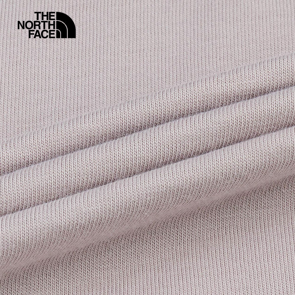 The North Face北面男女款灰色純棉舒適短袖T恤｜8GZ81OA
