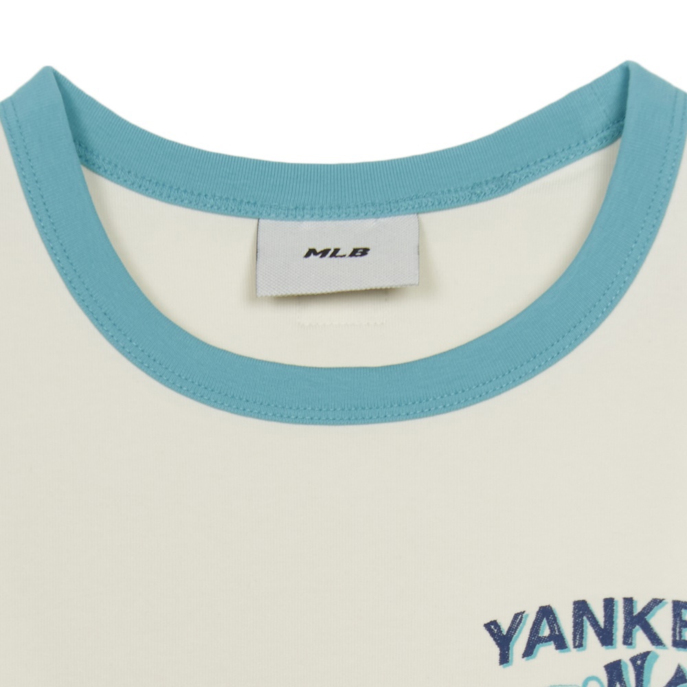 MLB 速乾女版短袖T恤  紐約洋基隊 (3FTSA0353-50CRS)