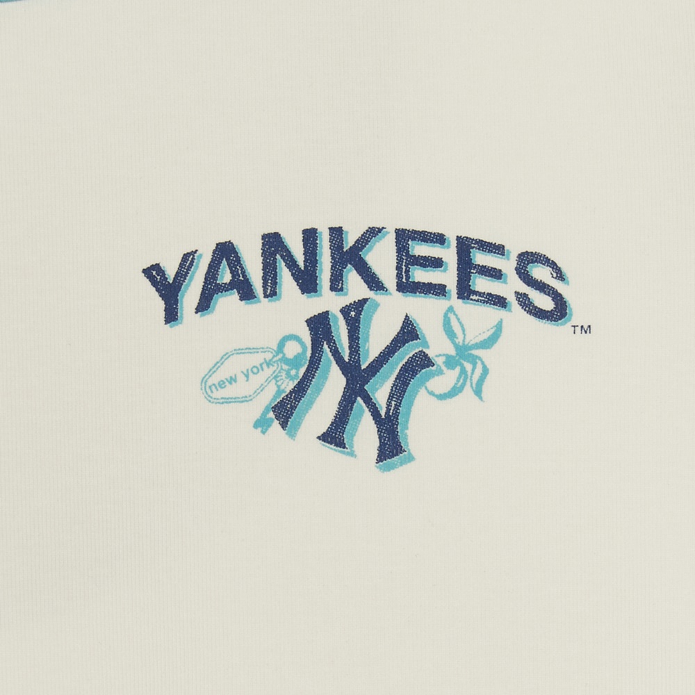 MLB 速乾女版短袖T恤  紐約洋基隊 (3FTSA0353-50CRS)