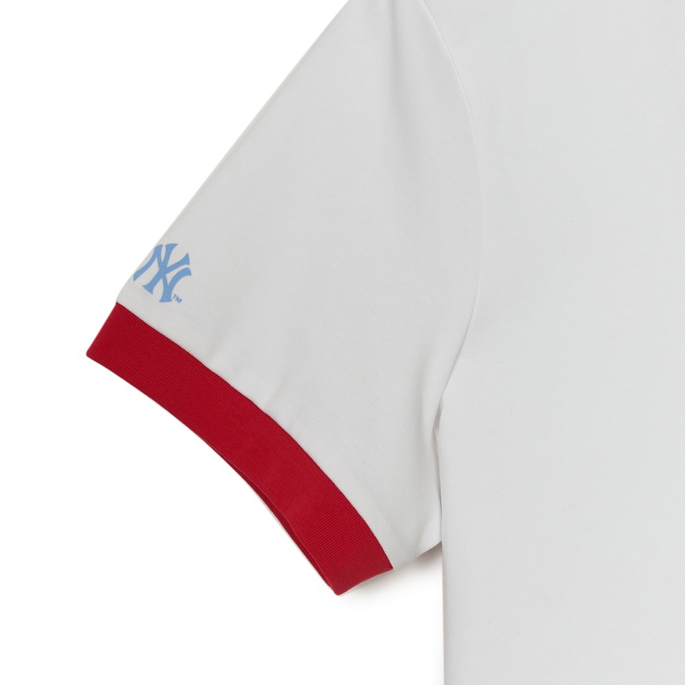 MLB 速乾女版短袖T恤 紐約洋基隊 (3FTSA0353-50WHS)