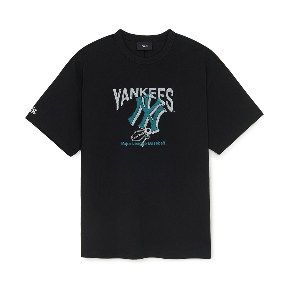 MLB 速乾女版短袖T恤  紐約洋基隊 (3FTSA0253-50BKS)