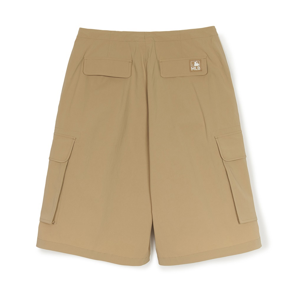 MLB 休閒短褲 大口袋 工裝 七分短褲Varsity系列 波士頓紅襪隊 (3ASMV0753-43BGS)