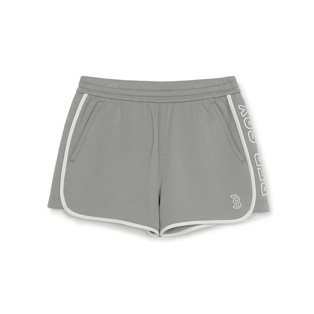 MLB 女版休閒短褲 Varsity系列 波士頓紅襪隊 (3FSPV0153-43GRL)