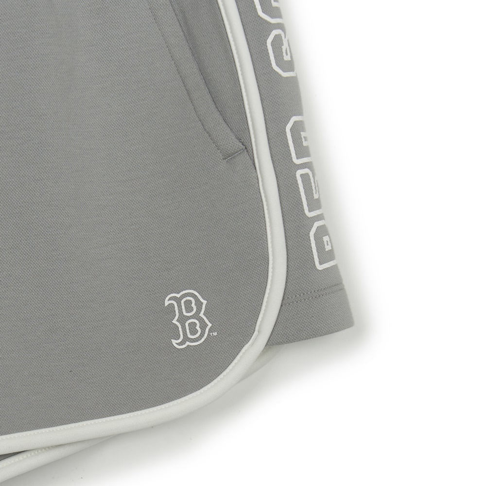 MLB 女版休閒短褲 Varsity系列 波士頓紅襪隊 (3FSPV0153-43GRL)