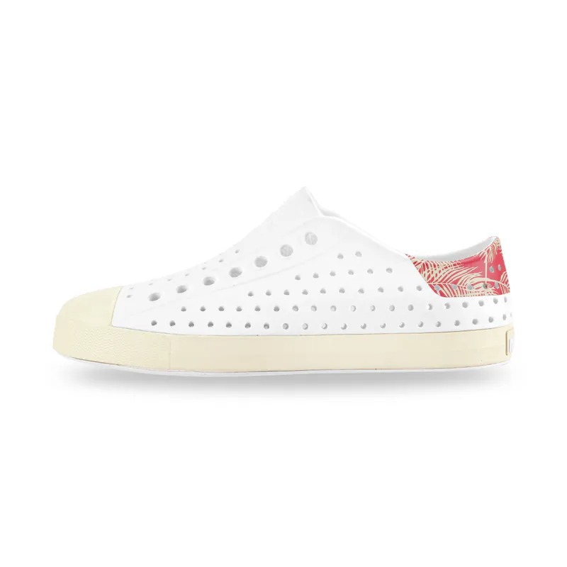 【Native Shoes】限時9折★JEFFERSON WANDERFOAM™-男/女鞋 棕櫚椰影X紅 (F0000232-1891)