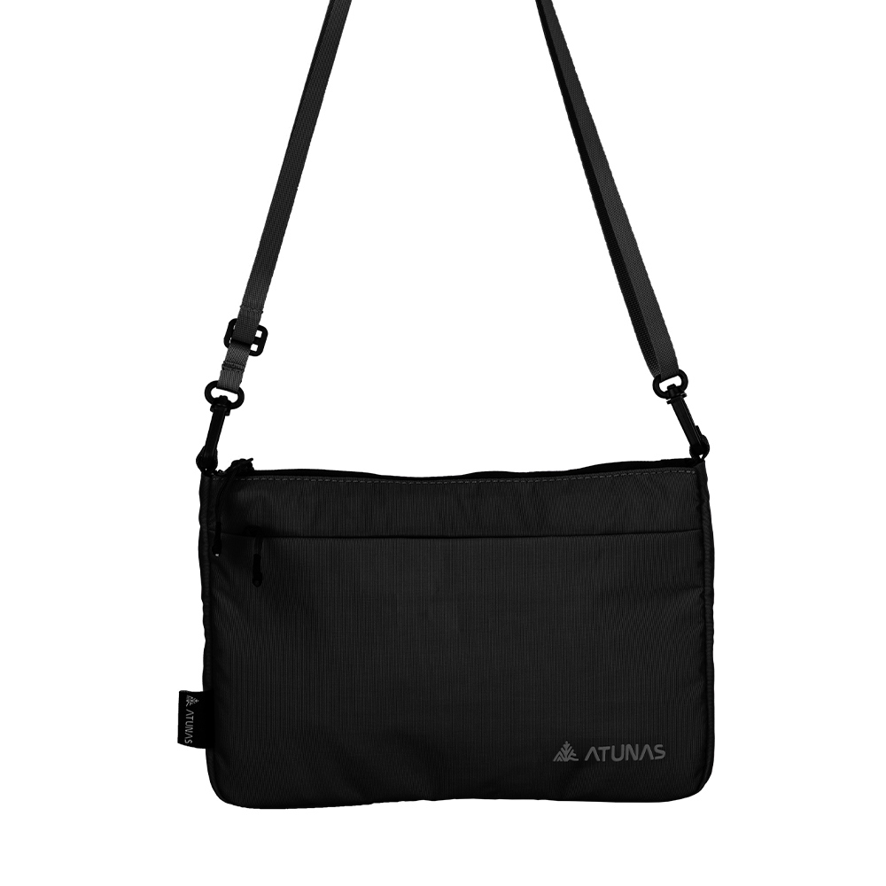 多夾層胸前包(A1BPGZ01黑/休閒包/斜背包)