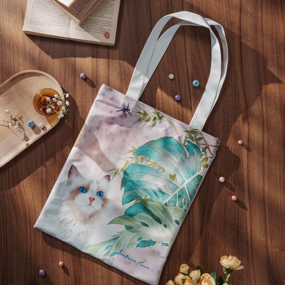 Beatrice Hsiao有貓咪的日子-A4肩背包