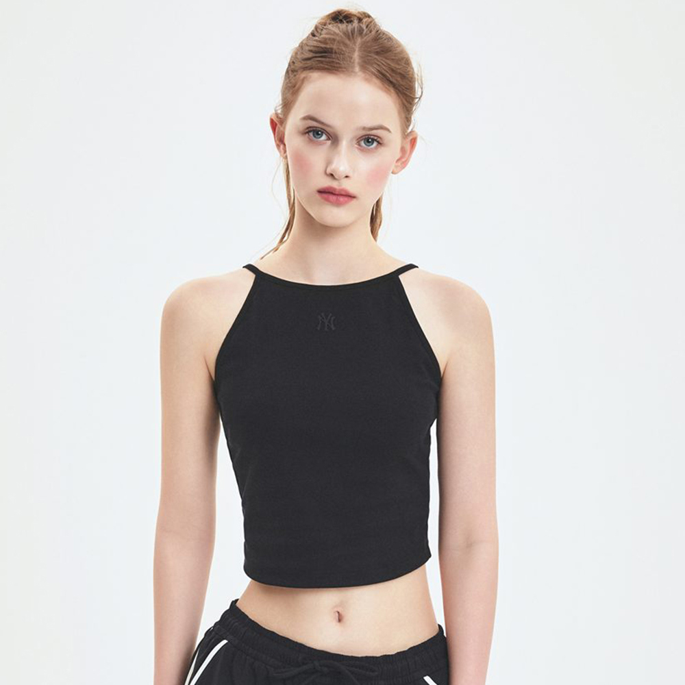 MLB 無袖 挖肩背心 紐約洋基隊 (3FTOB0153-50BKS)