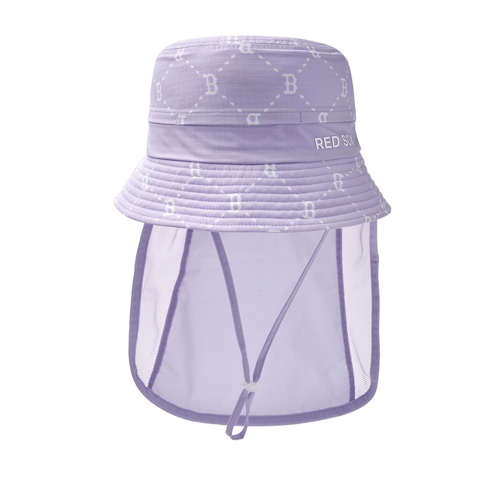 MLB KIDS 漁夫帽 童帽 Monogram系列 波士頓紅襪隊 (7AHTRM153-43LDL)