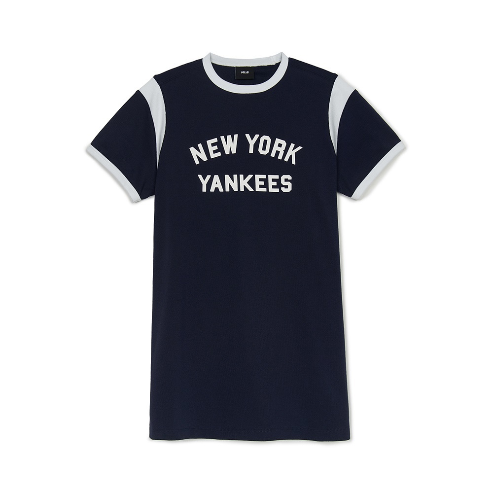 MLB KIDS 連身裙 洋裝 童裝 Varsity系列 紐約洋基隊 (7FOPV0353-50NYS)